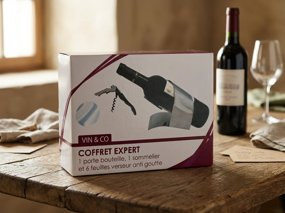 Expert wine gift set