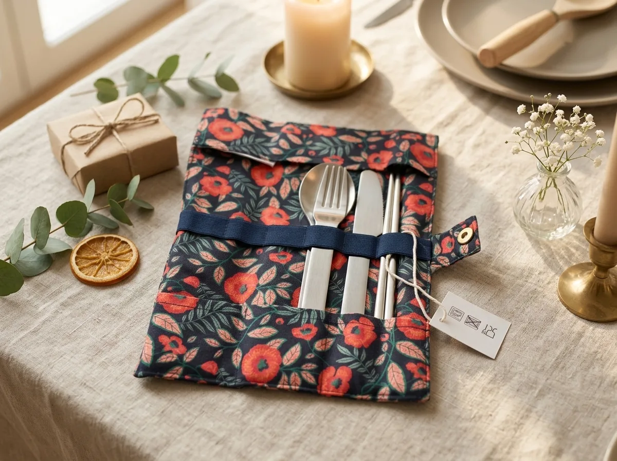 Nomade stainless steel cutlery set