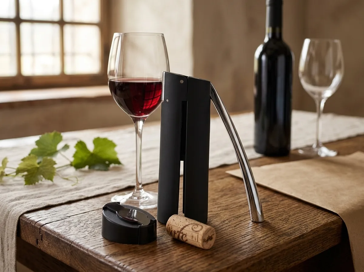 Soft-touch corkscrew